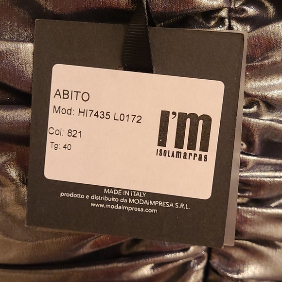 IM ISOLA MARRAS Liquid metal Dress - Picture 13 of 16